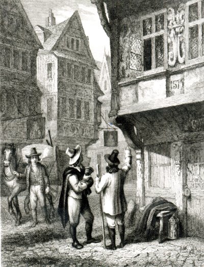 The Dead Cart, Engraved by Davenport, 1st July 1835 by George Cruikshank